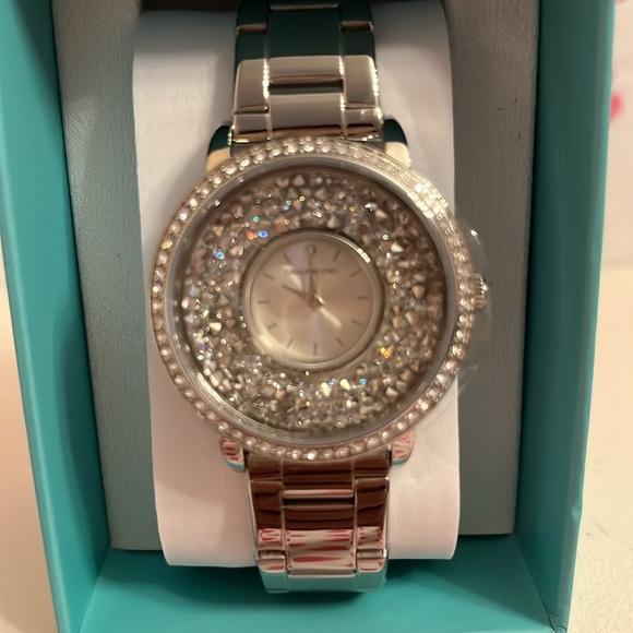 Origami Owl Signature Living Locket Silver Link Watch New w/Box LK5001Working - Picture 5 of 6